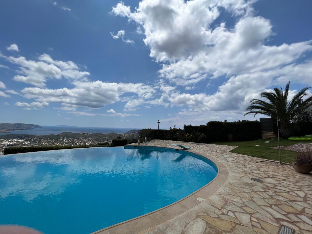 Endless Blue Villa Anavyssos Exterior foto