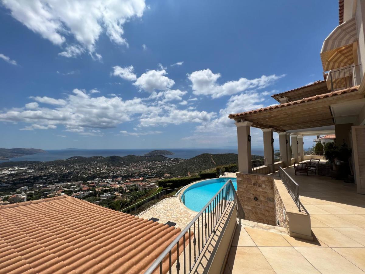Endless Blue Villa Anavyssos Exterior foto