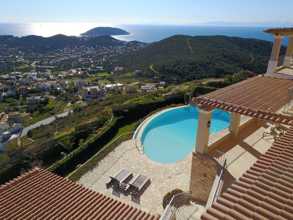 Endless Blue Villa Anavyssos Exterior foto